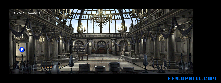 Alexandria Castle Map Image 7 : FF9 - Final Fantasy IX Walkthrough and Strategy Guide