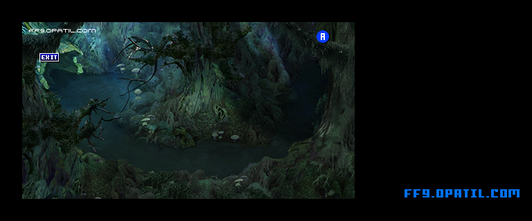 魔の森のマップ画像1：ファイナルファンタジー9 完全攻略