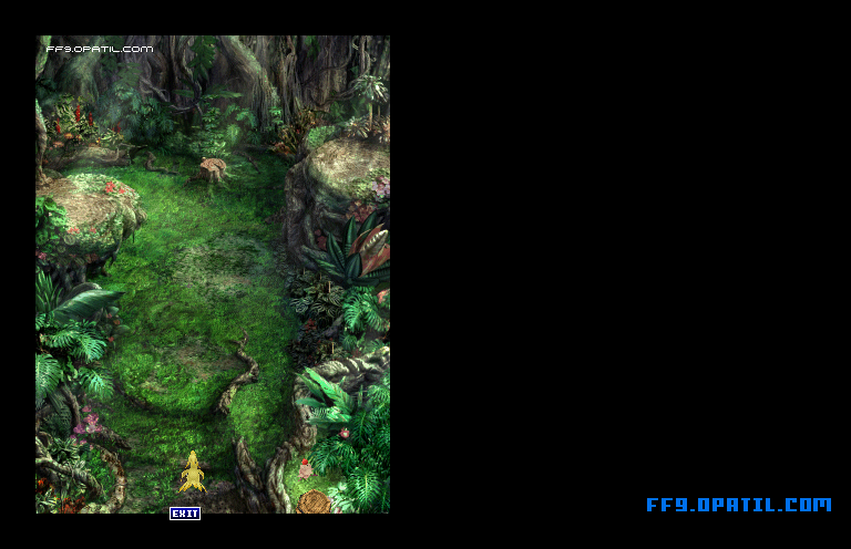 チョコボの森のマップ画像1：ファイナルファンタジー9 完全攻略