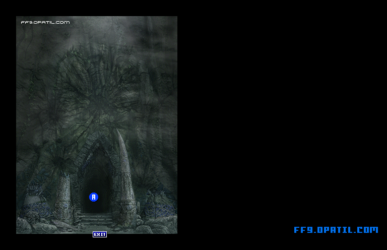 ギザマルークの洞窟のマップ画像1：ファイナルファンタジー9 完全攻略