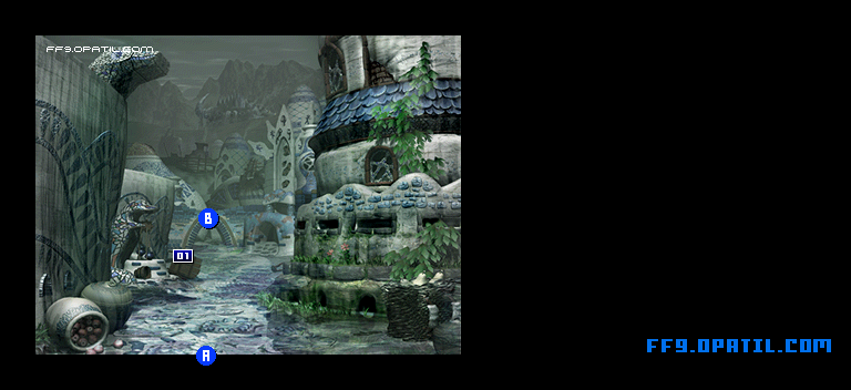 Burmecia Map Image 2 : FF9 - Final Fantasy IX Walkthrough and Strategy Guide