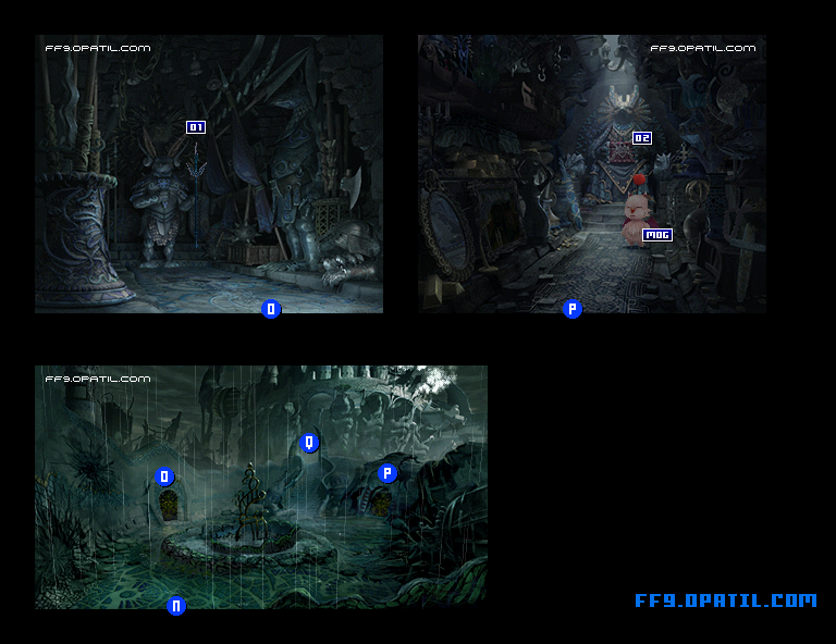 Burmecia Map Image 11 : FF9 - Final Fantasy IX Walkthrough and Strategy Guide