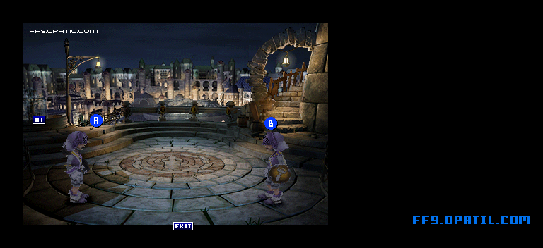 Dark City Treno Map Image 1 : FF9 - Final Fantasy IX Walkthrough and Strategy Guide