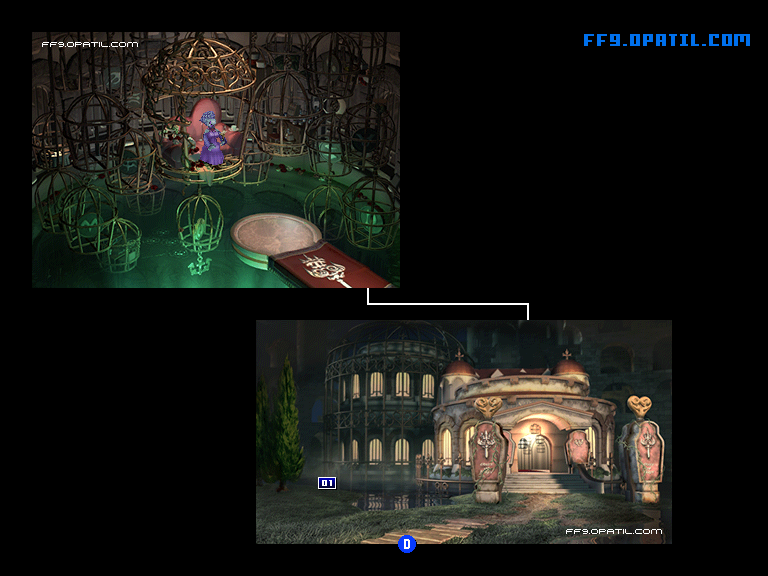 Dark City Treno Map Image 4 : FF9 - Final Fantasy IX Walkthrough and Strategy Guide