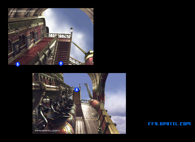 レッドローズのマップ画像1：ファイナルファンタジー9 完全攻略