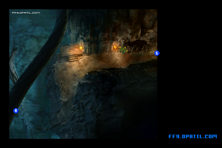 Fossil Roo - After Branch Map Image 16 : FF9 - Final Fantasy IX Walkthrough and Strategy Guide