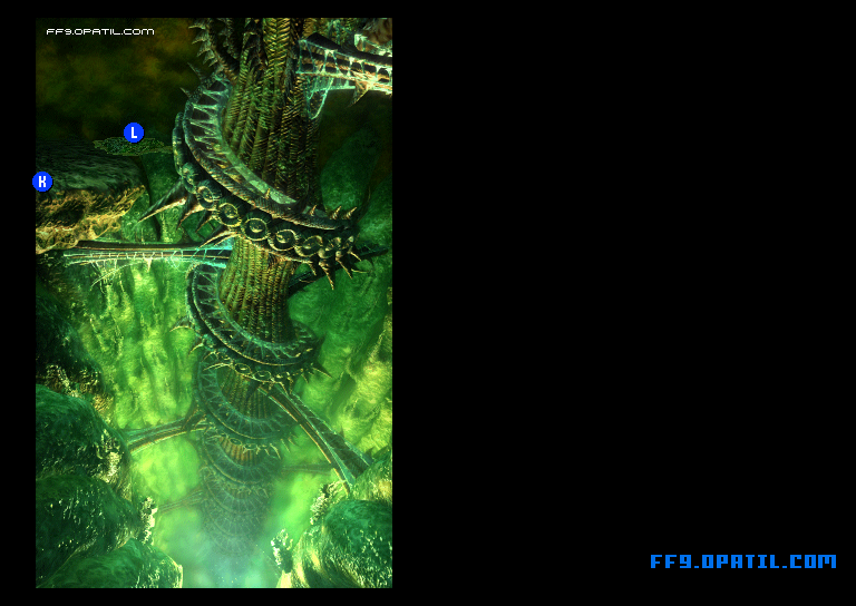 Iifa Tree - Bottom Map Image 7 : FF9 - Final Fantasy IX Walkthrough and Strategy Guide