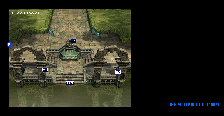 Alexandria Castle - Port Map Image 1 : FF9 - Final Fantasy IX Walkthrough and Strategy Guide