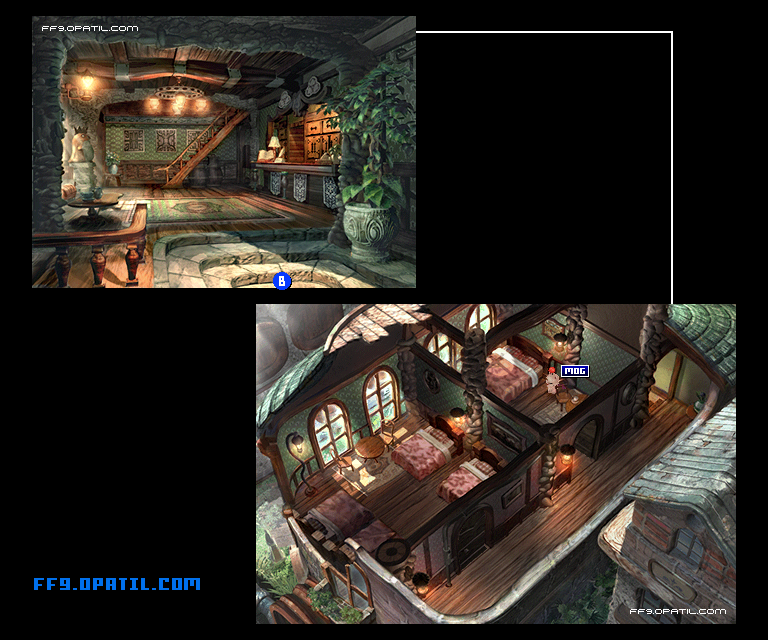 Lindblum Business District - Reconstruction Map Image 3 : FF9 - Final Fantasy IX Walkthrough and Strategy Guide