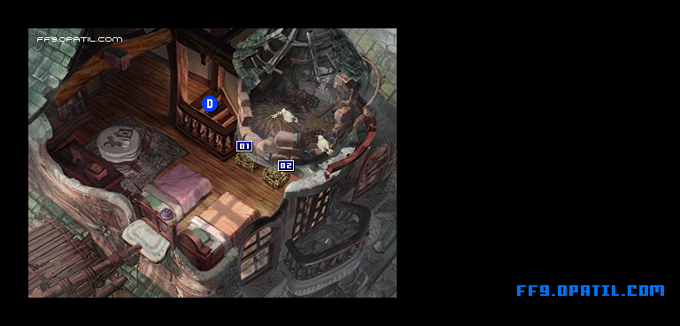 Lindblum Business District - Reconstruction Map Image 5 : FF9 - Final Fantasy IX Walkthrough and Strategy Guide