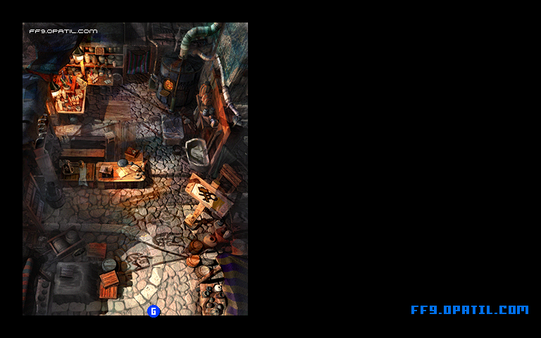 Lindblum Business District - Reconstruction Map Image 8 : FF9 - Final Fantasy IX Walkthrough and Strategy Guide