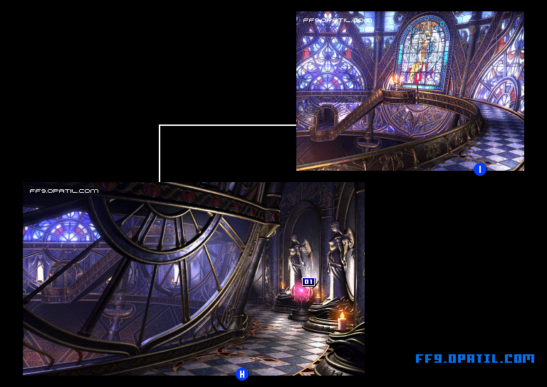 Desert Palace - Hostages Map Image 7 : FF9 - Final Fantasy IX Walkthrough a...