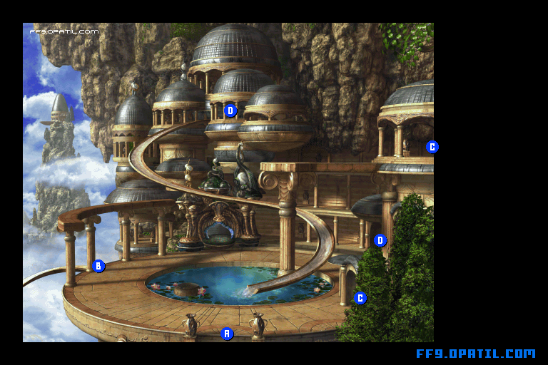 Chocobo's Paradise Map Image 2 : FF9 - Final Fantasy IX Walkthrough and Strategy Guide