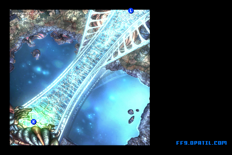 ブラン・バルのマップ画像9：ファイナルファンタジー9 完全攻略