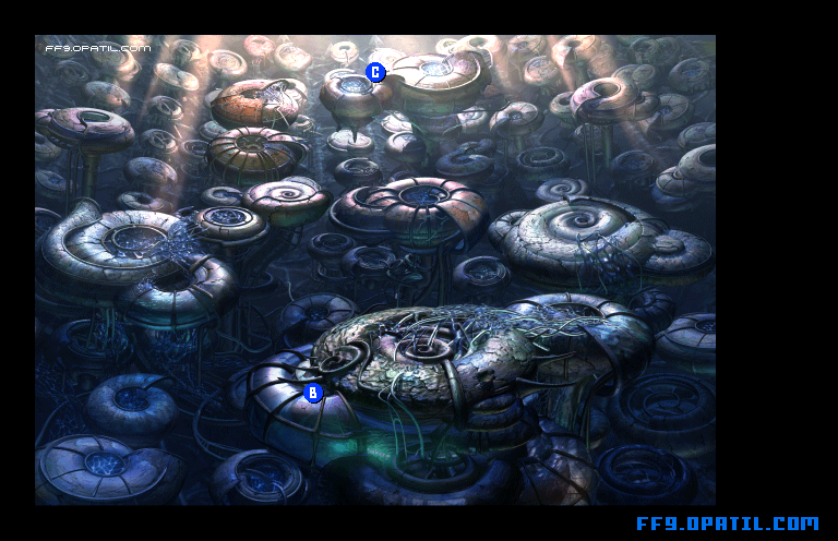 パンデモニウムのマップ画像3：ファイナルファンタジー9 完全攻略